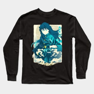 Swordman of Mist Long Sleeve T-Shirt